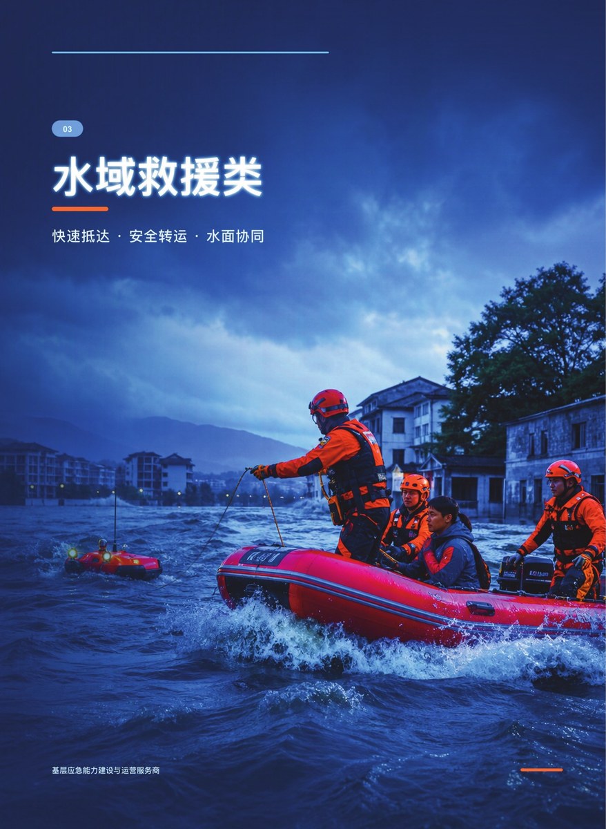 水域救援类场景效果图