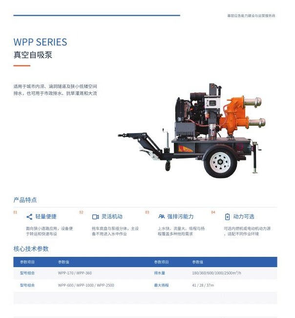 WPP SERIES 真空自吸泵图册页